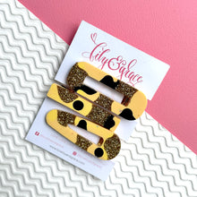 Load image into Gallery viewer, GLITTER-FILLED HAIR GRIPS