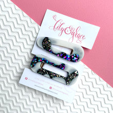 Load image into Gallery viewer, GLITTER-FILLED HAIR GRIPS