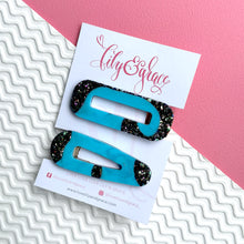 Load image into Gallery viewer, GLITTER-FILLED HAIR GRIPS