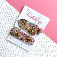 Load image into Gallery viewer, GLITTER-FILLED HAIR GRIPS
