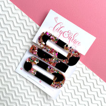 Load image into Gallery viewer, GLITTER-FILLED HAIR GRIPS
