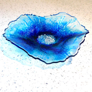 BLUE JEWELLERY DISH