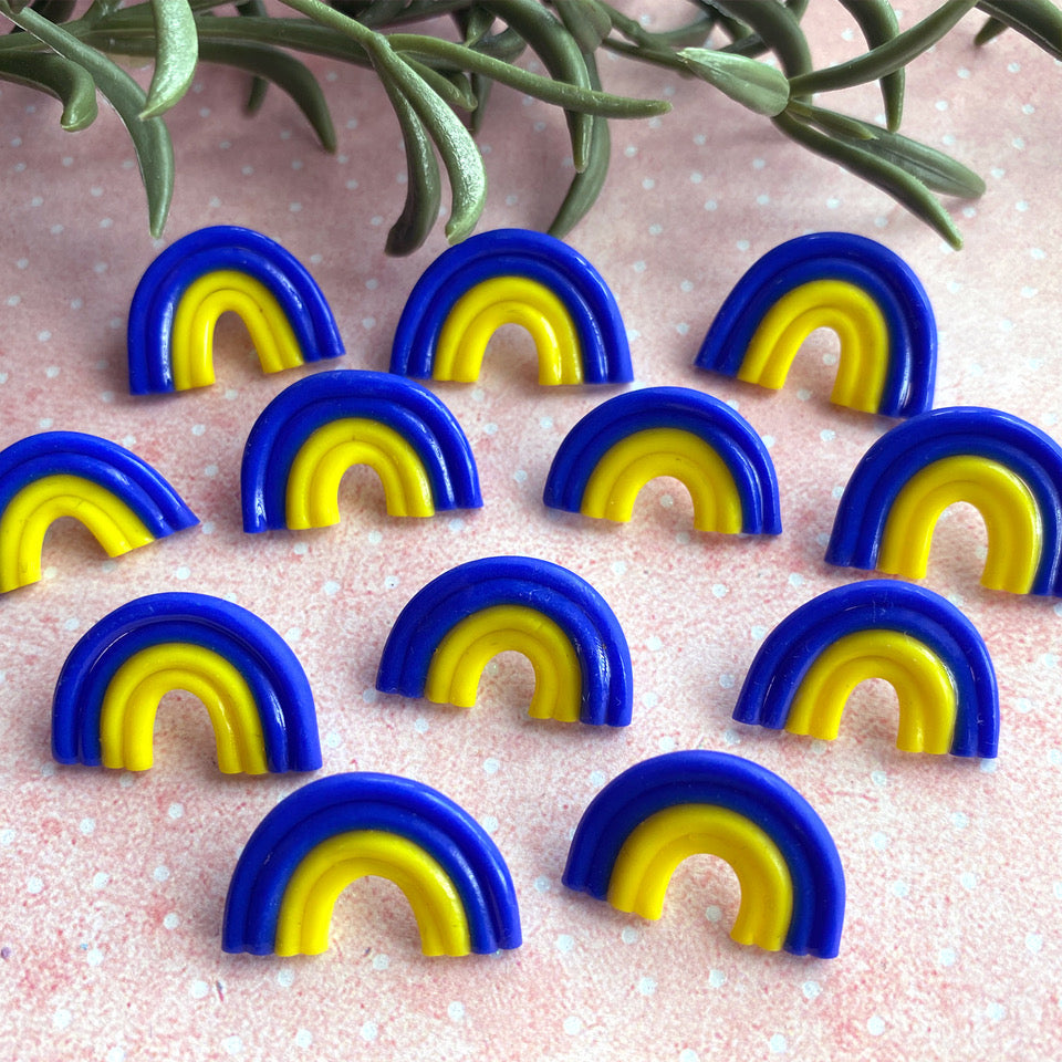 UKRAINE RAINBOW PIN